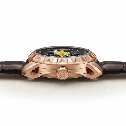 Lucky Harvey ZLS103 - Men - rose gold, side view