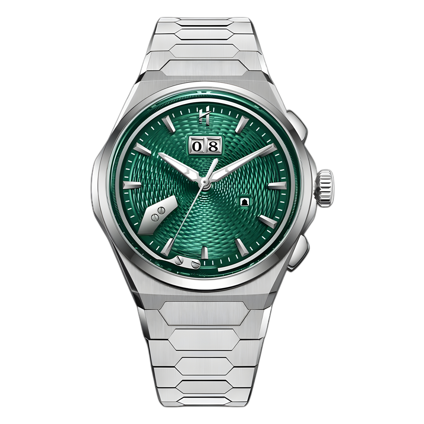 Lucky Harvey ZLS403 - Men’s Automatic Watch with Guilloché Dial breitvacher