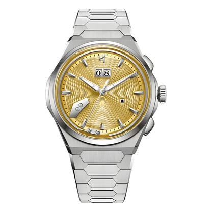 Lucky Harvey ZLS403 - Men’s Automatic Watch with Guilloché Dial breitvacher