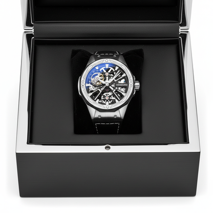 HANBORO 918 - Mechanical Watch with Silicone Strap HANBORO