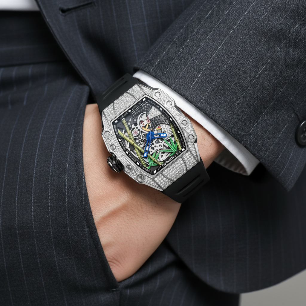 HANBORO 926-2 - Diamond S - on wrist suit