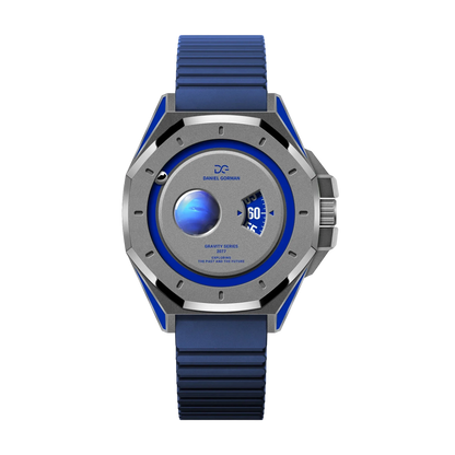 Daniel Gorman DG0132 - Men's Quartz Watch - front view blue