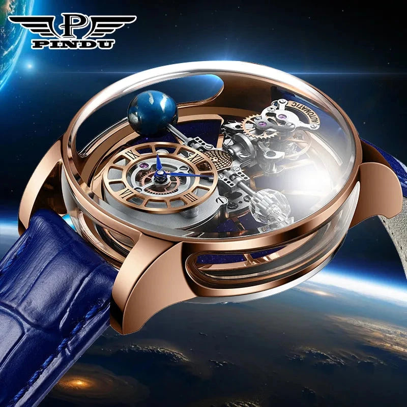 PINDU PD5015 Astronomia – Luxury Automatic Tourbillon Watch for Men breitvacher