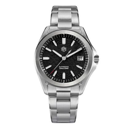 San Martin SN0129C - Spor - black dial, full view