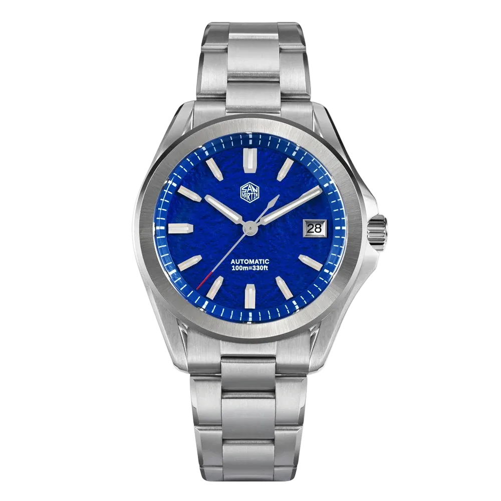 San Martin SN0129C - Spor - blue dial, full view