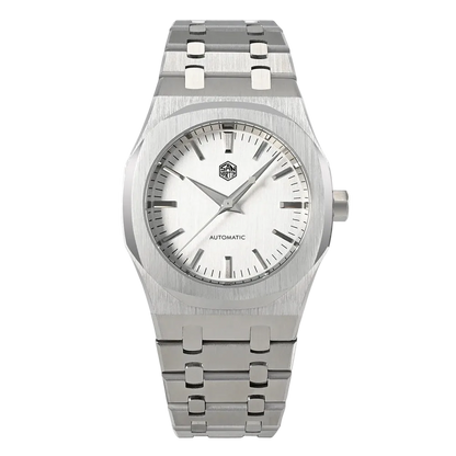 San Martin SN013-G - Oak - automatic watch, front view