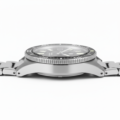San Martin SN0007 - Automatic Diver Watch Robust Timepiece Steel strap Edition breitvacher