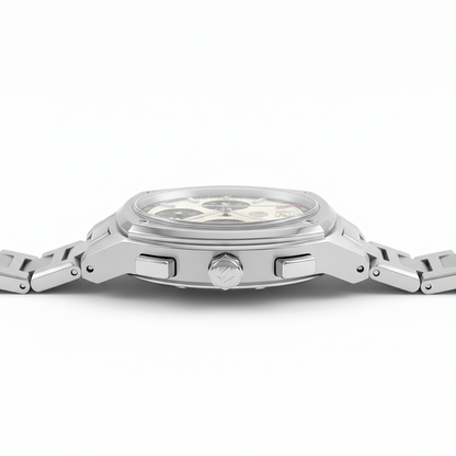 San Martin SN0026-G-JS - Chronograph Watch with Panda Dial breitvacher