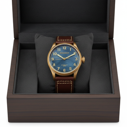 San Martin SN0043-Q - Bronze Automatic Watch for Men breitvacher