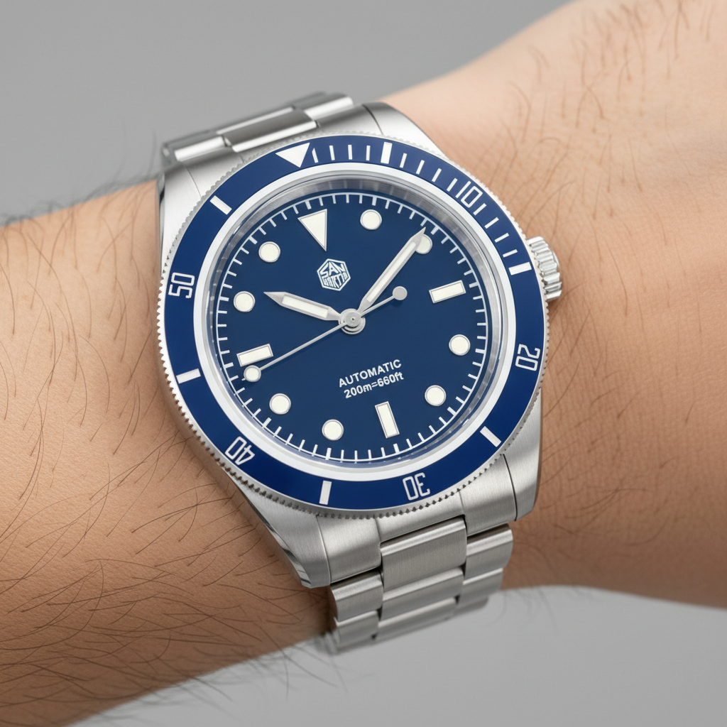 San Martin SN004 - Vintage Dive Watch for Men breitvacher