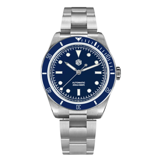San Martin SN004 - Vintag - blue dial automatic