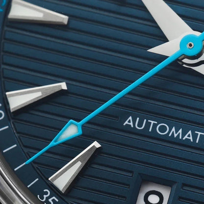 San Martin SN0113W - Men' - blue dial seconds hand