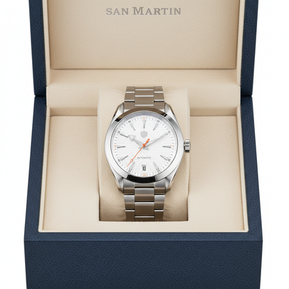 San Martin SN0113W - Men' -watch box