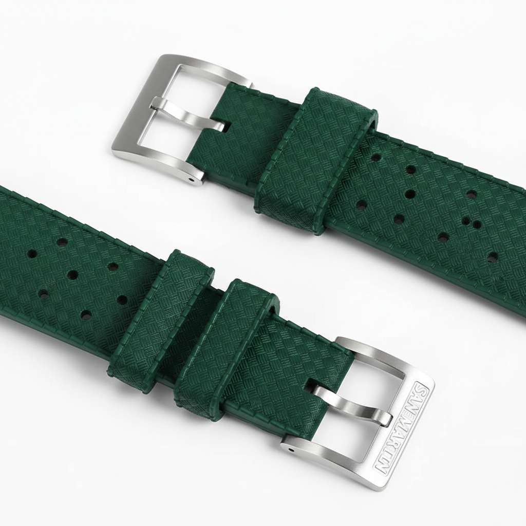 San Martin SN0119 - Automatic GMT Dive Watch Luminous 200m Rubber Strap Edition breitvacher