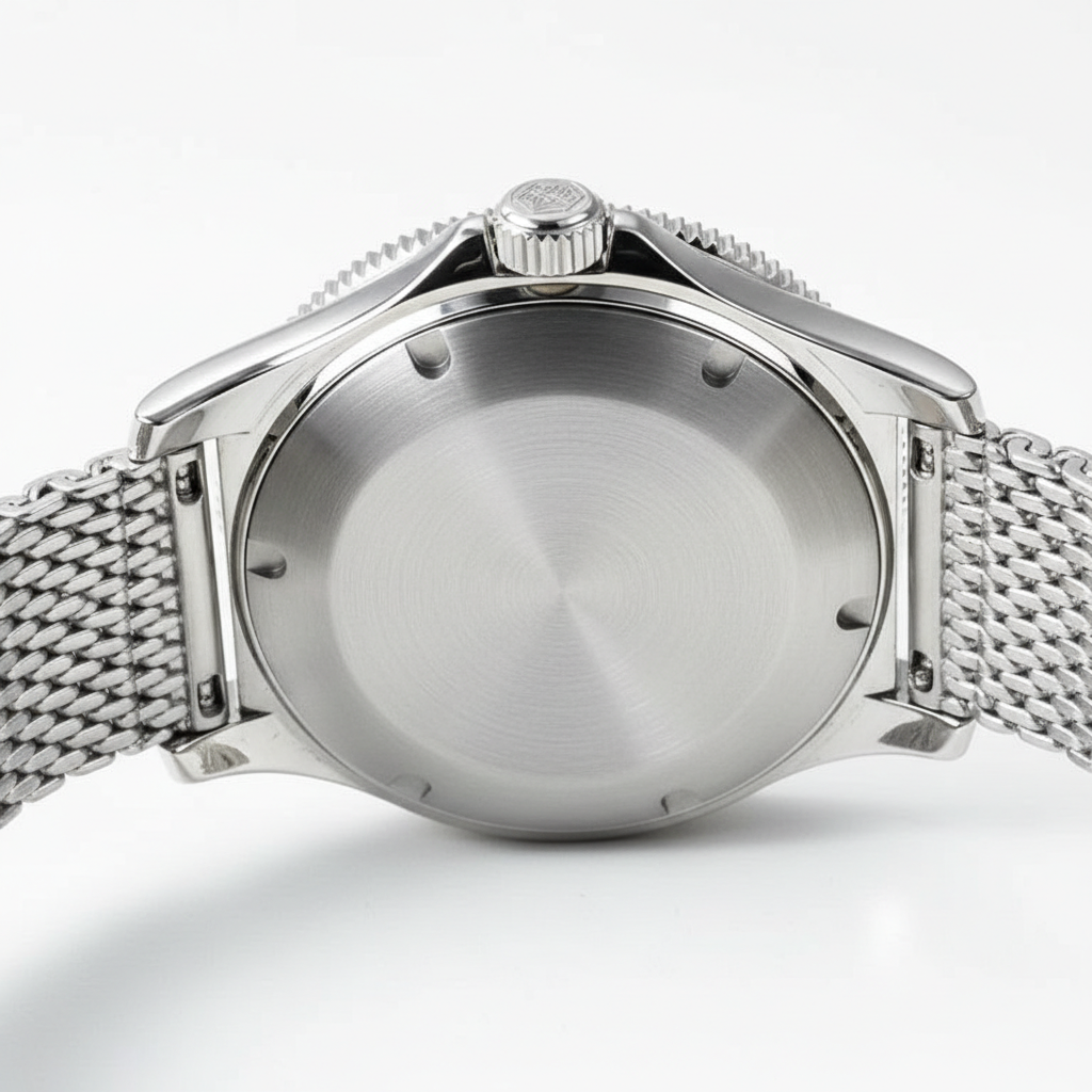 San Martin SN0119 - Automatic GMT Dive Watch Luminous 200m Stainless Steel Strap Edition breitvacher
