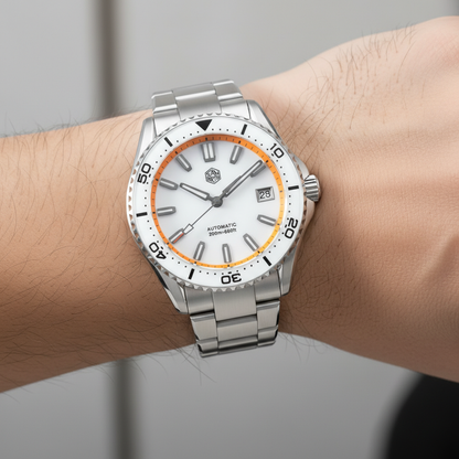 San Martin SN0129G-D - Diver Automatic Watch with Luminous Dial breitvacher