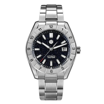 San Martin SN0130 - Autom - green dial front