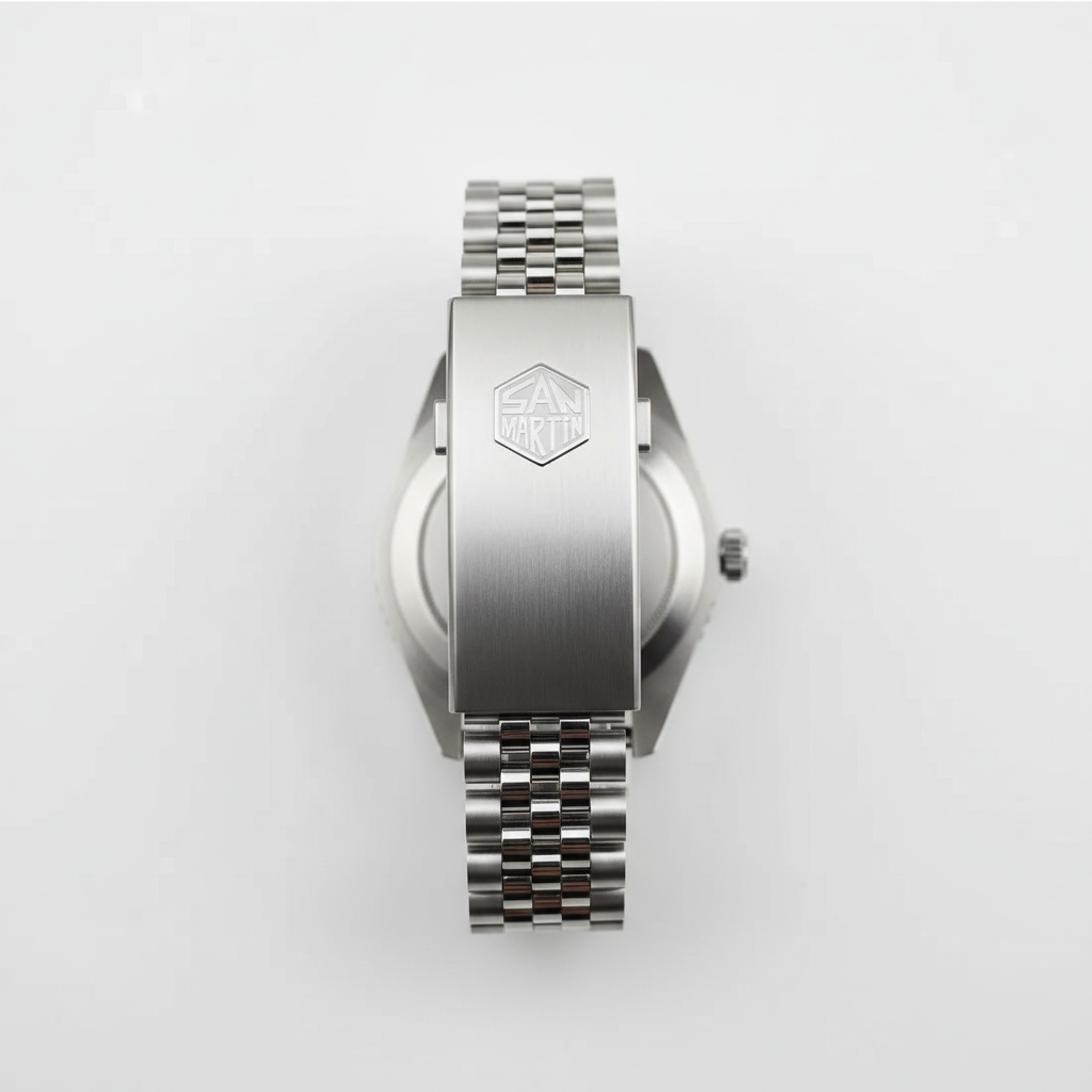 San Martin SN0134 - GMT Automatic Watch with Sapphire Bezel breitvacher