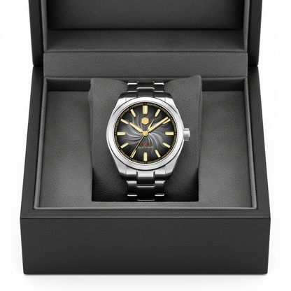 San Martin SN0144-GX6 automatic men’s watch displayed in premium presentation box