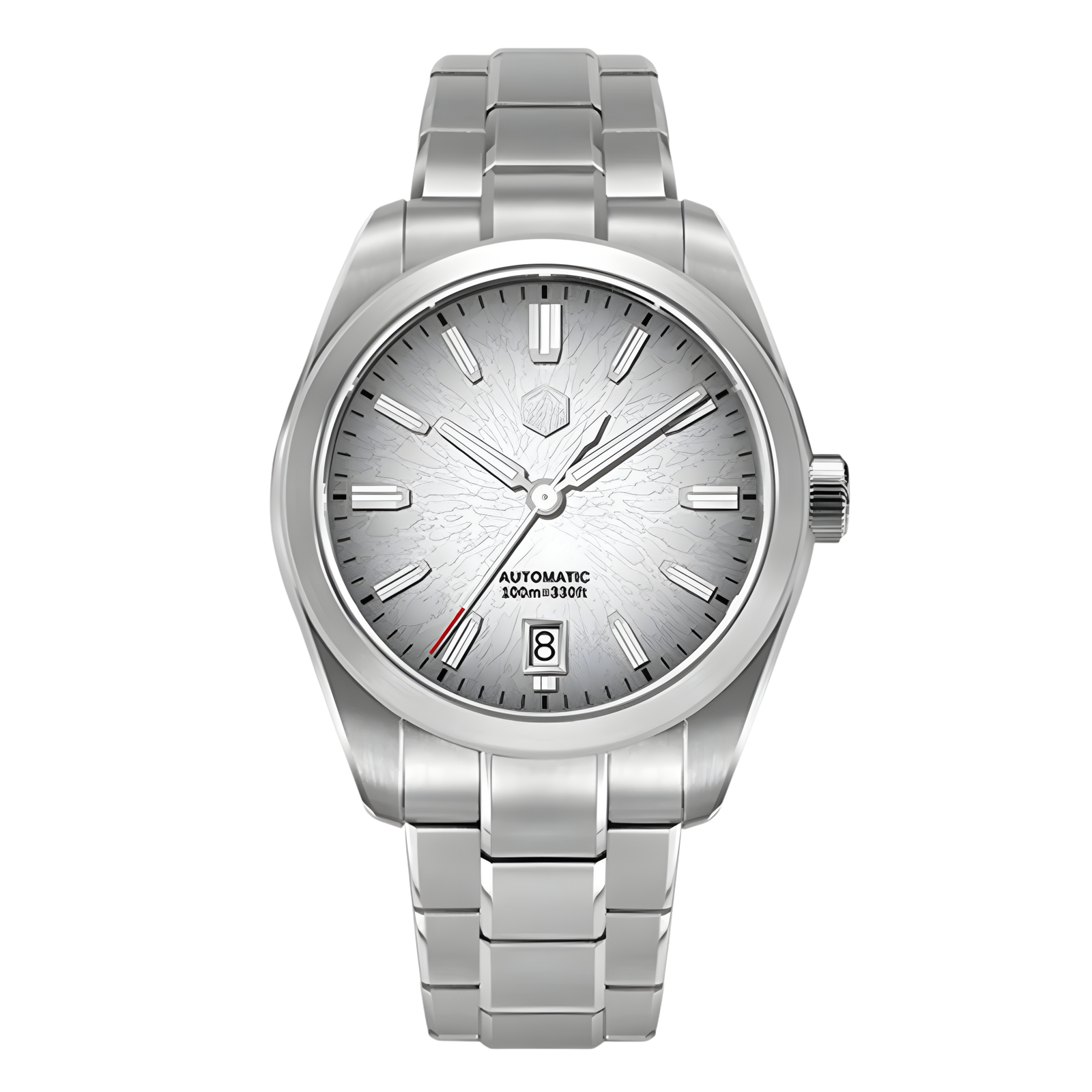 San Martin SN0144GS Dragon Scale Dial Automatic Watch for with Men Stainless Steel Bracelet