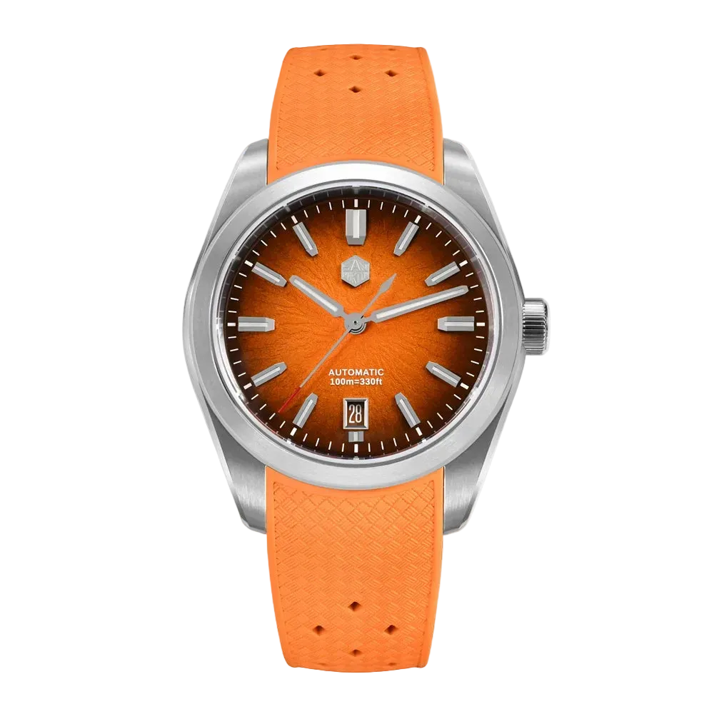 San Martin SN0144 Horizon –  Automatic Mechanical Watch with Alarm breitvacher