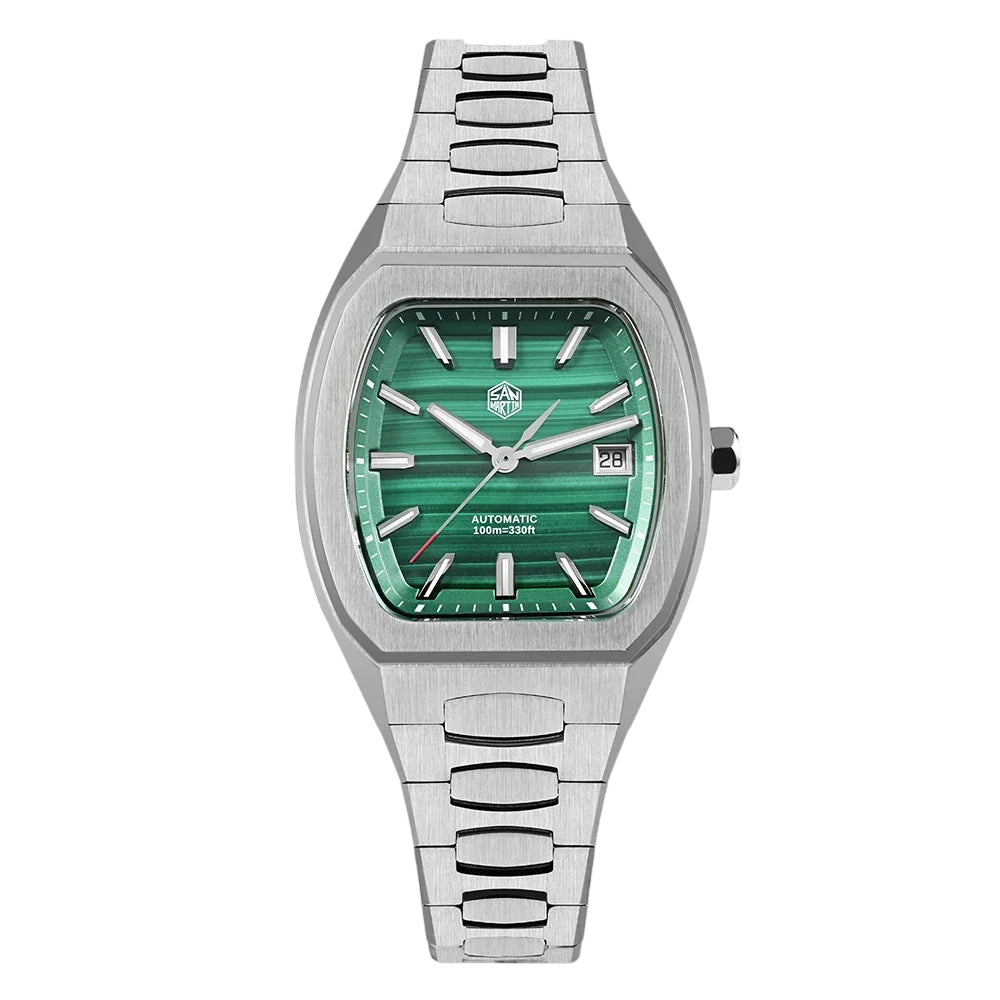 Automatic Sapphire Watch with green dial