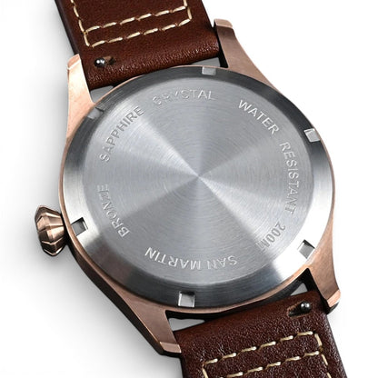 San Martin SN0043-Q - Bronze Automatic Watch for Men breitvacher