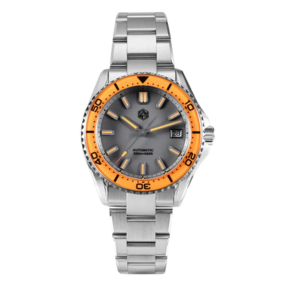 San Martin SN0129G-D - Di - watch lume glowing blue