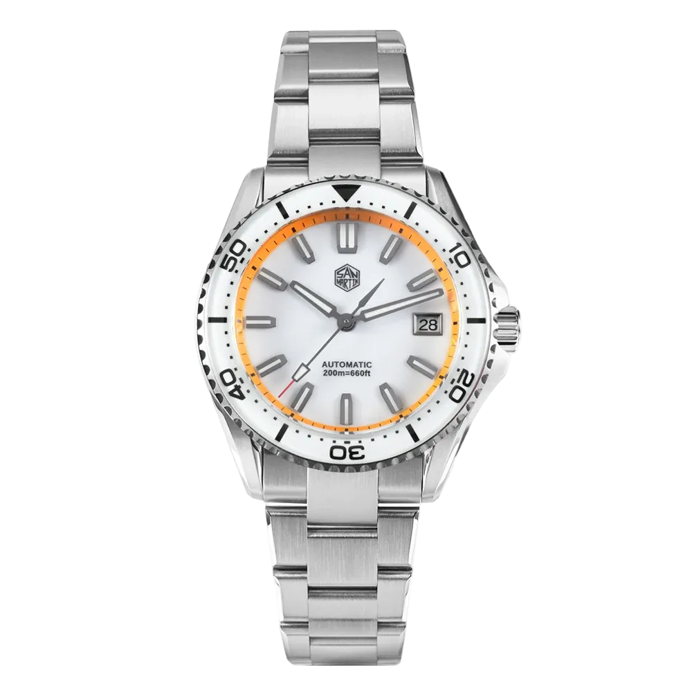 San Martin SN0129G-D - Diver Automatic Watch with Luminous Dial