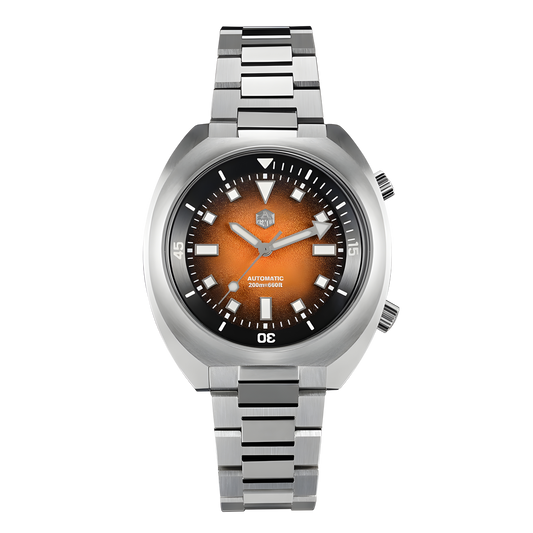 San Martin SN0066-G - Vey - orange dial, full watch