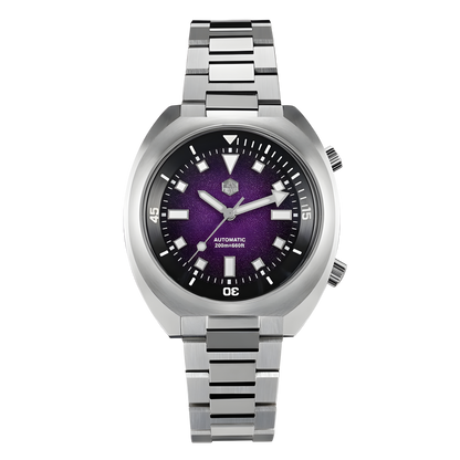 San Martin SN0066-G - Vey - purple dial, full watch