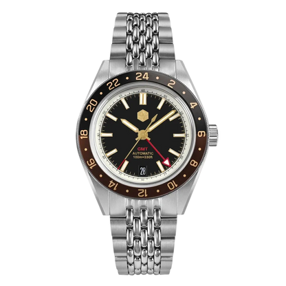 San Martin SN0116 - Horiz - Root Beer wrist detail