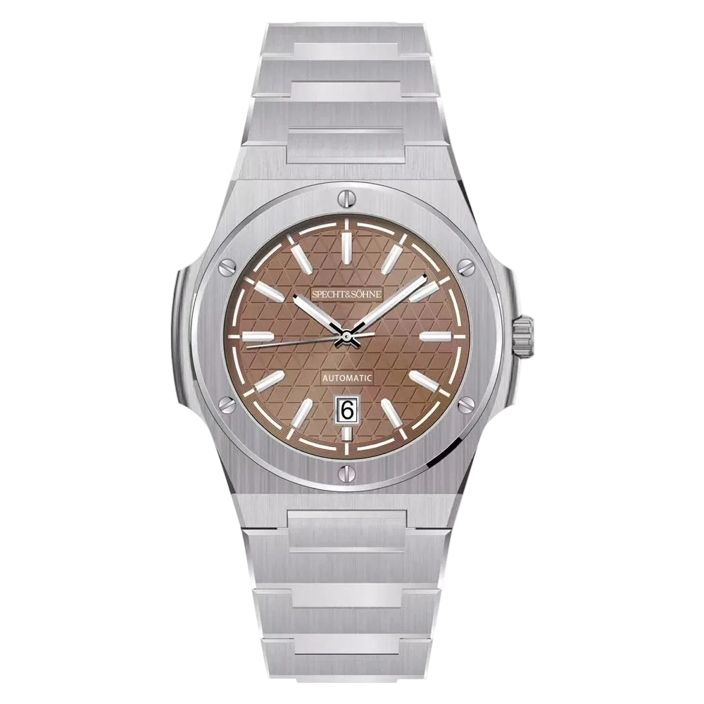 Specht & Söhne SP0022 - Men's Automatic Watch with Brown Dial