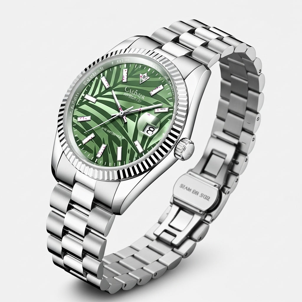 CADISEN C8198M - Men's Au - angled full bracelet