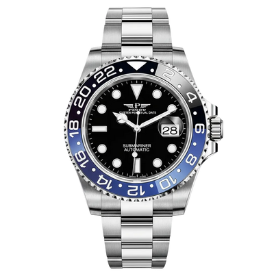 Pindu PD6519 - Automatic - blue black bezel