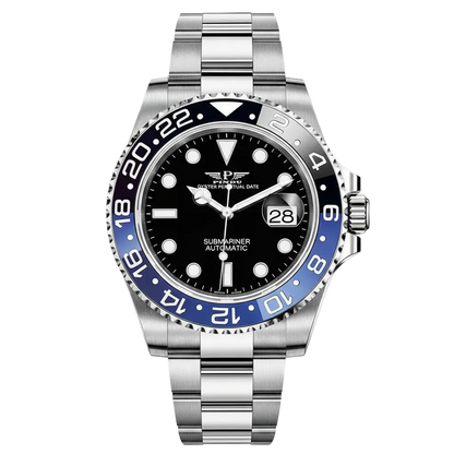 Pindu PD6519 - Automatic - blue black bezel