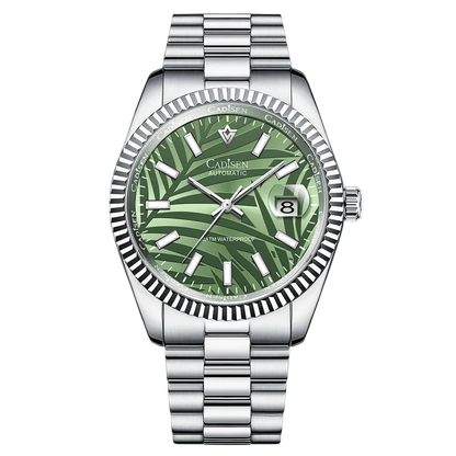 CADISEN C8198M - Men's Au - full shot green dial