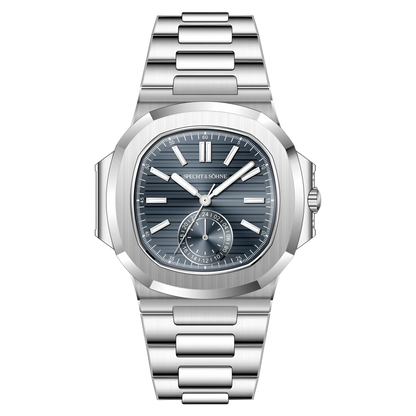 Specht & Söhne SP-5980 - - white dial, profile angle