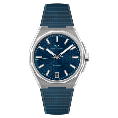 Specht & Söhne SP-Defy - M - front view, rubber strap