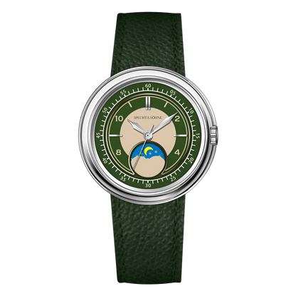 Specht & Söhne SP-UFO - M - Green Dial Front View