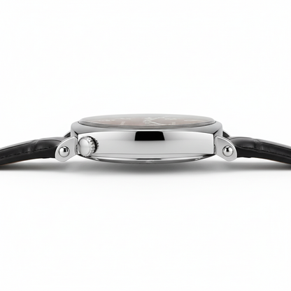 Specht & Söhne SP-1921 - Men's Automatic Watch with Wood Dial Side Profile breitvacher