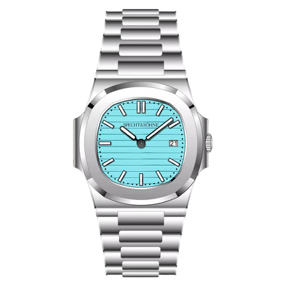 Specht & Söhne SP-5711 - tifany blue dial front
