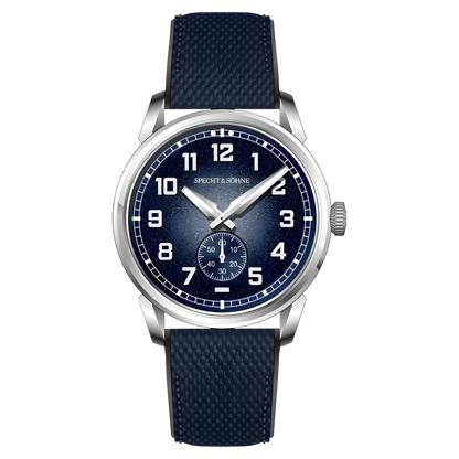 Specht & Söhne SP0029 - M - silver case blue dial
