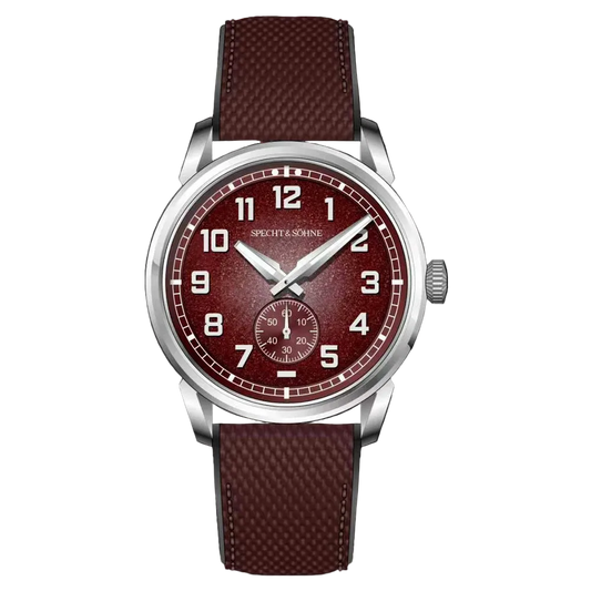 Specht & Söhne SP0029 - M - front dark red dial