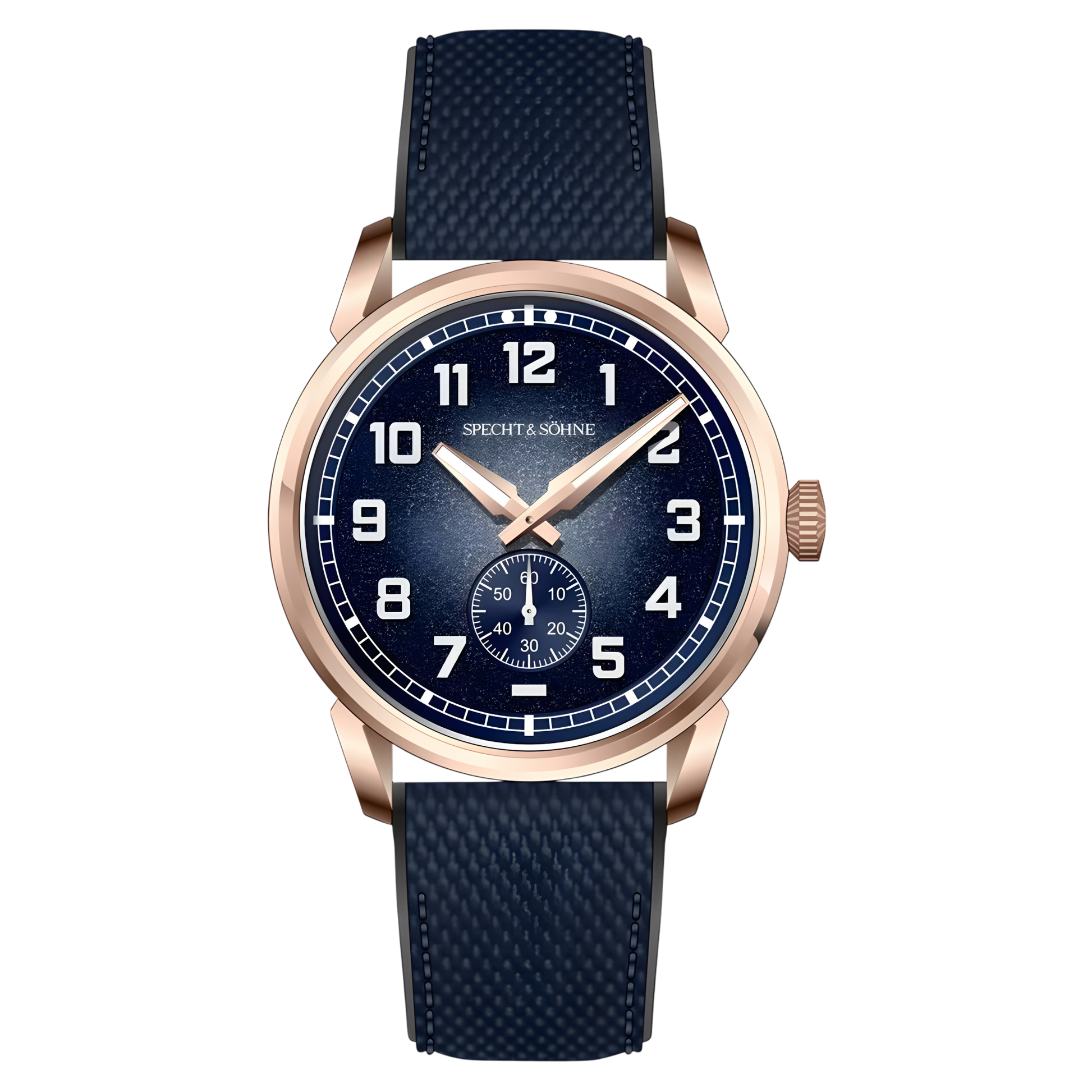 Specht & Söhne SP0029 - M - rose gold blue dial