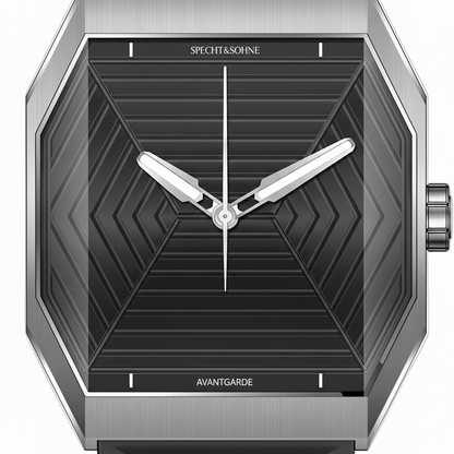 Specht & Söhne SP0001 - M - black dial close up