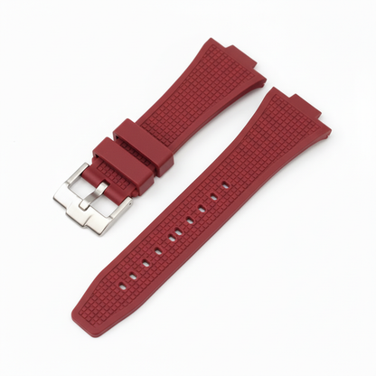 Specht & Söhne SP0007-5 - - red rubber strap, buckle