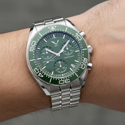 Specht & Söhne SP0007 - M - green dial wrist