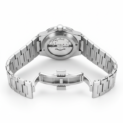 Specht & Söhne SP0013 - A - watch back open clasp movement