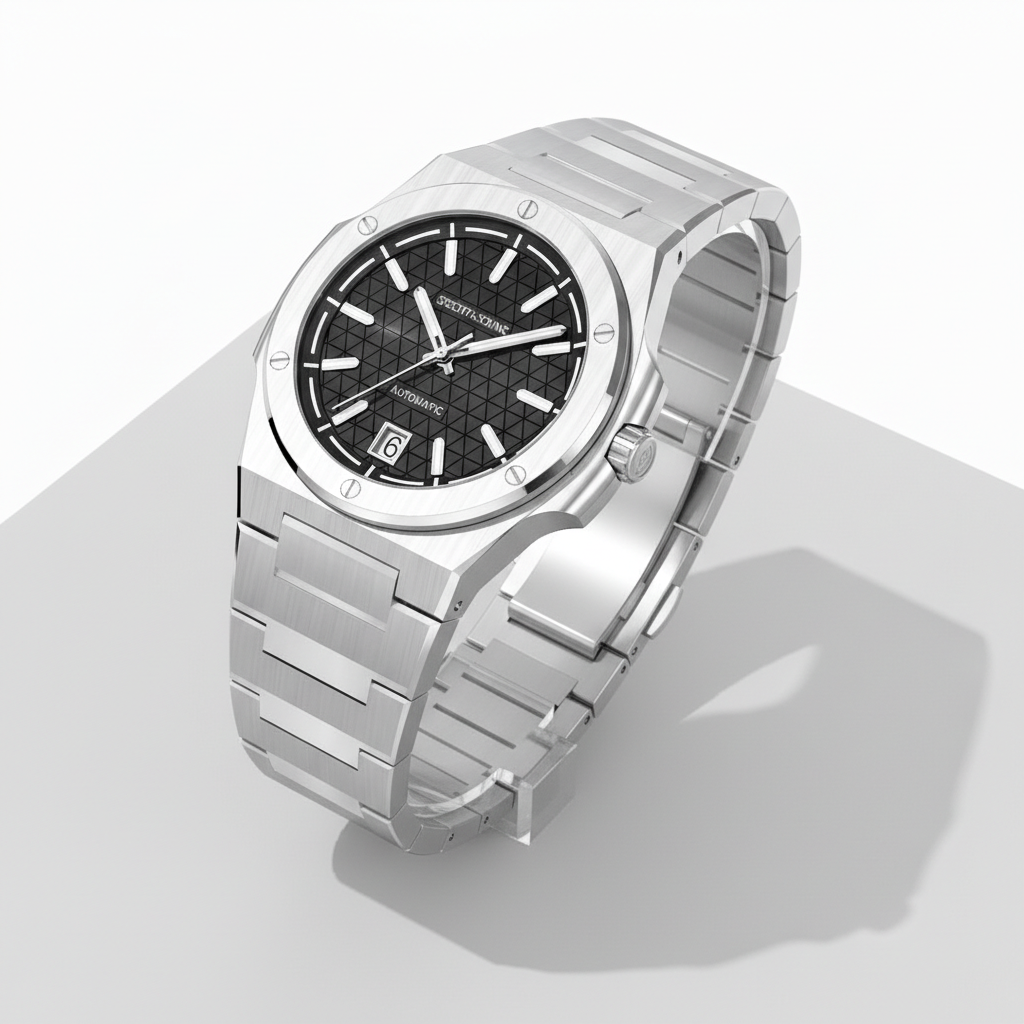 Specht & Söhne SP0022 - M - angled steel bracelet